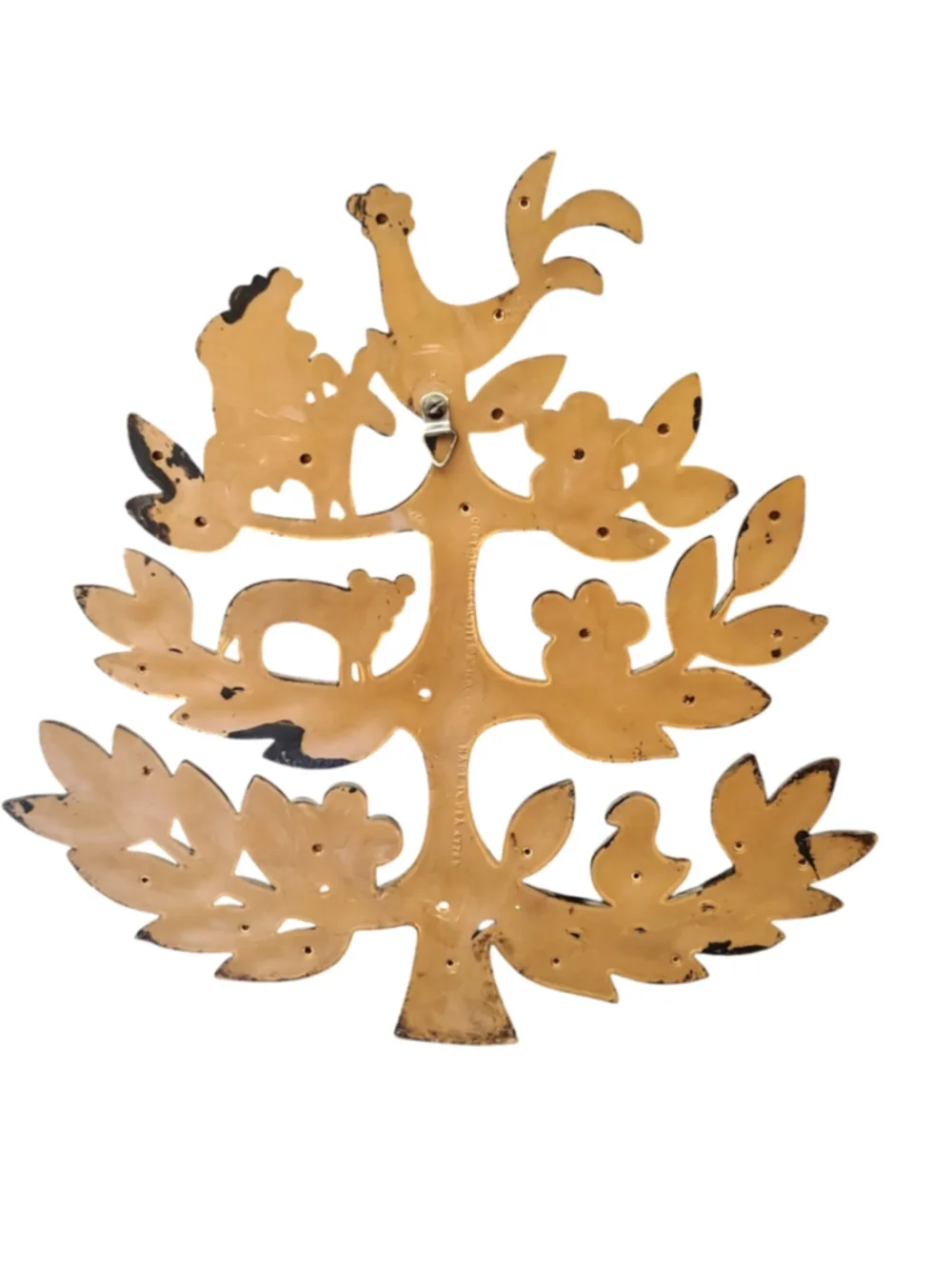 Vintage Homco Tree of Life Plastic Decoration 14